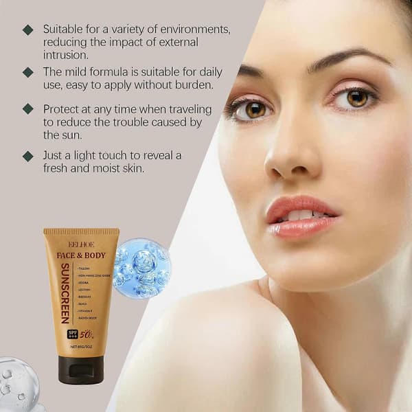 Mineral Talg Solcreme SPF 50+++ - Økologisk Revsikker til Ansigt & Krop