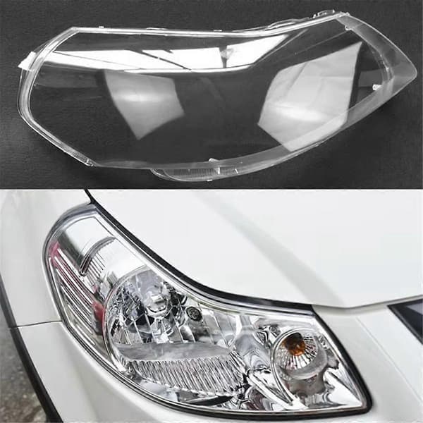 1 par forlygteglas lampeskærm til SX4 2006-2016 forlygte lys glasdæksel udskiftning auto shell