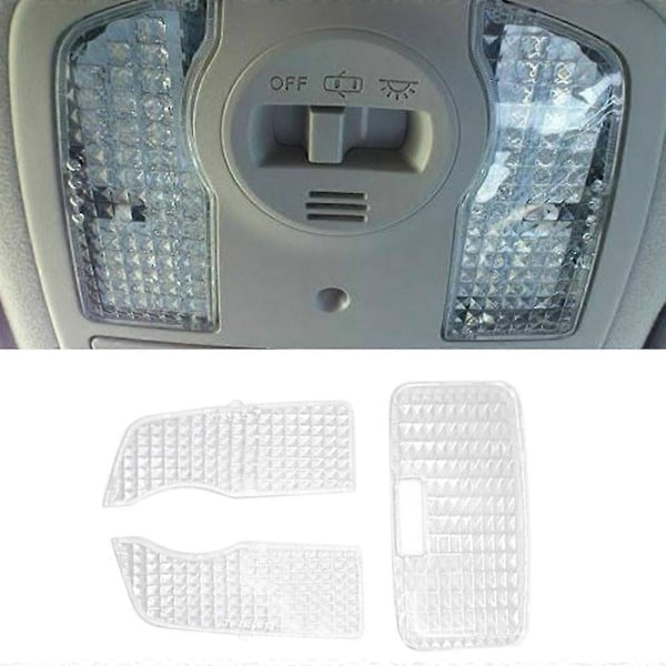 3 kpl Auton sisätilan kattovalon lukuvalon suojus Prius 2010 - 2015