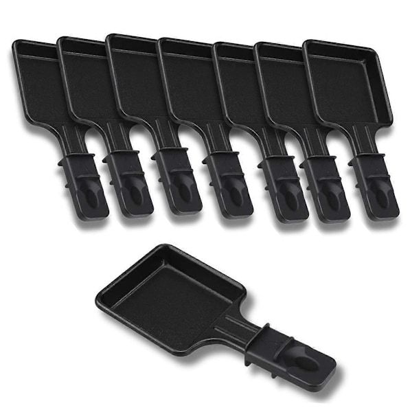 Non-stick panner mini kvadratiske, kompatible med maskin, ergonomisk design og enkle å rengjøre