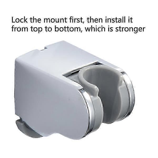 Universell Duschhållare - Justerbar Väggmonterad Duschhållare För Duschhuvud