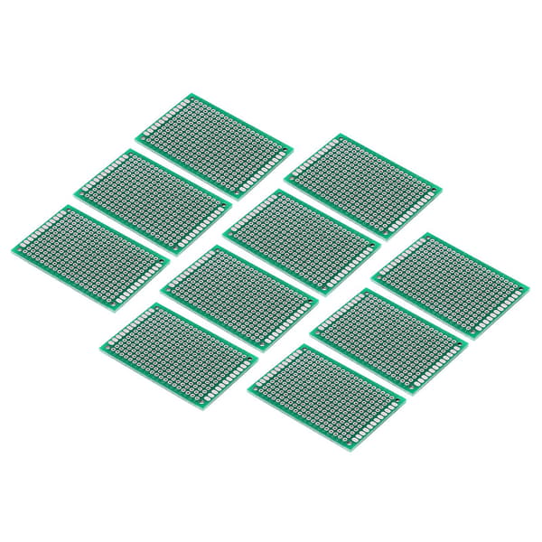 Universelt PCB kretskort for DIY lodding - 10 stk pakke