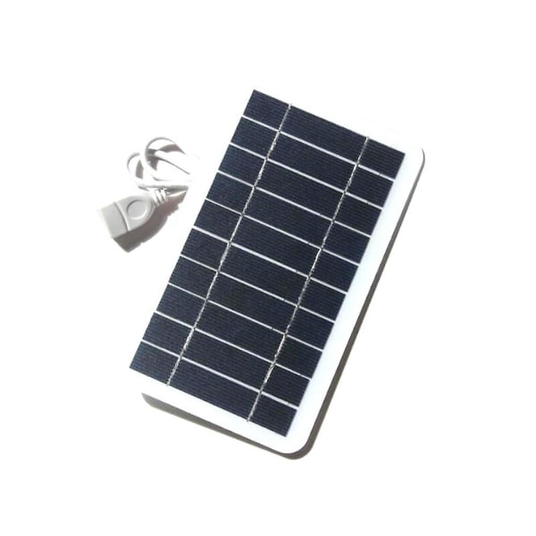 5v High Power USB Solpanel Utomhus Vattentät Vandring Camping Portable Cells Batteri Solar Laddare