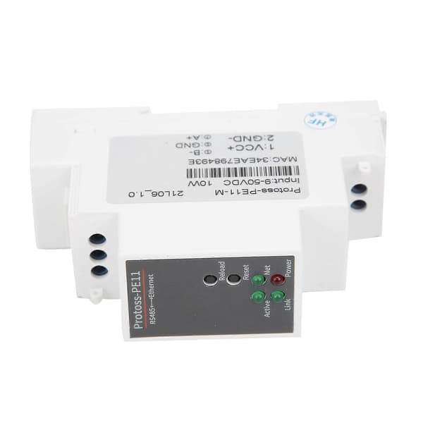 RS485 til WIFI Seriel Server Skinne Montering Ethernet Netværksmodul 9-50VDC 10W PE11-M