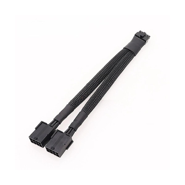 Video Card 12VHPWR PCIe 5.0 12 Pin to Dual GPU PCIE 8-Pin Cable for RTX30 Series 3070 3080 RTX3090