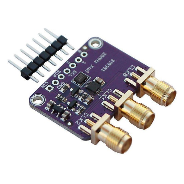 Si5351a I2c 25mhz klokkegenerator Breakout Board 8khz til 160mhz for D9i2