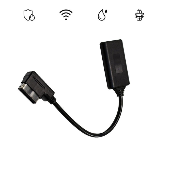 Mmi Wireless Aux Bluetooth 5.0 Adapter Kabel Audio Musikspelare För A3 A4 B8 B6 Q5 A5 A7 R7 S5 A6l