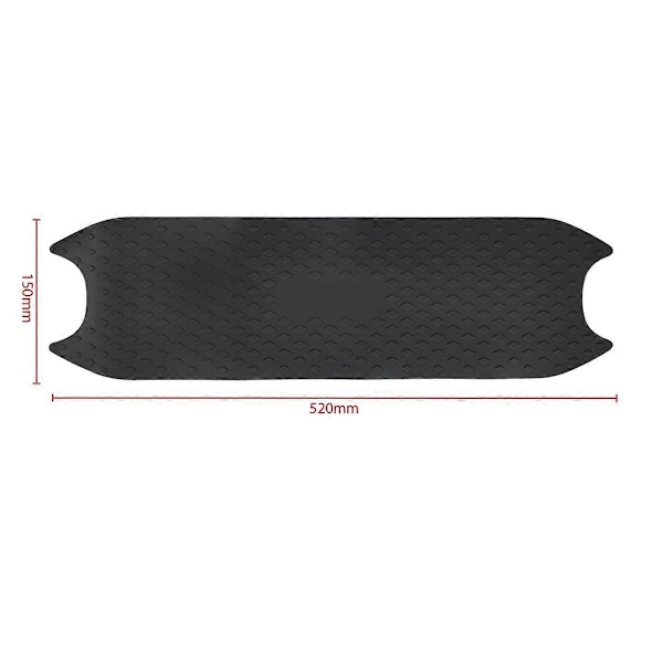 Anti-skli Gummifotmatte for F2 F2pro Elektrisk Sparkesykkel Pedalpute Forbedret Grep Reservedeler
