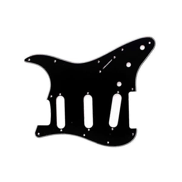 Elektrisk Gitarr Pickguard 3Ply SSS Single Coil för Strat Stil Moderna Gitarrdelar