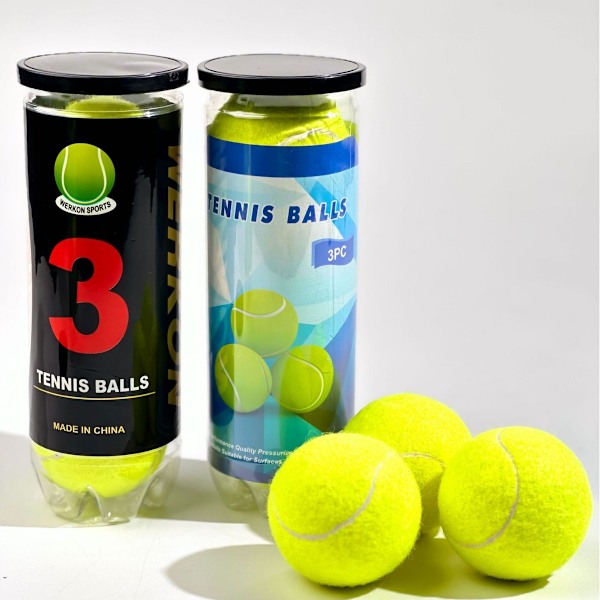 ennis Balls - Ekstra slitesterke filttrykk tennisballer 3stk