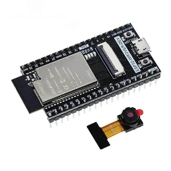 ESP32 CAM Udviklingskort ESP32-WROVER-DEV CH340C Wifi Modul Med OV2640 Kamera ESP32-CAM ESP32-W