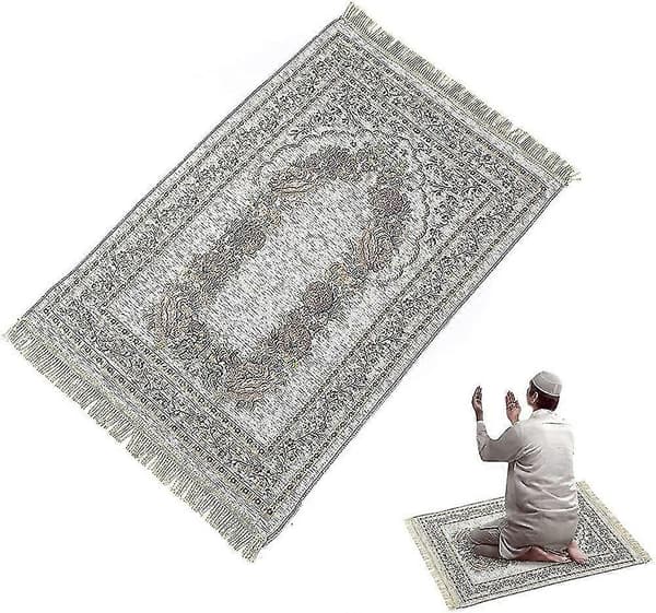Bedetæppe, Muslimske Bedetæppe, Islamisk Tæppe, Bærbart Bedemåtte Bedetæppe