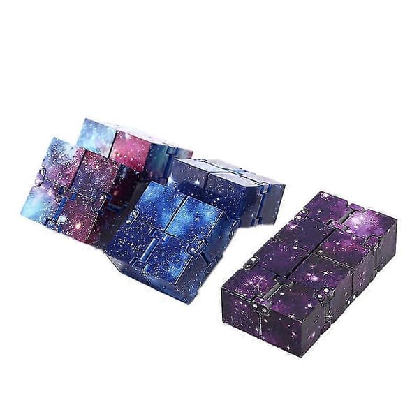 Infinity Cube Mini Fidget Kontor Flip Puslespill Stress Relief Anti Stress Cube Leke
