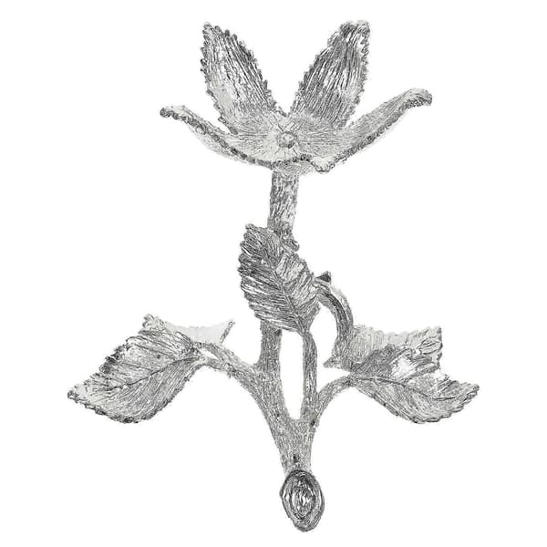 Krystallkule Base Metall Rose Blomst Formet Krystallkule Display Base Kuleholder