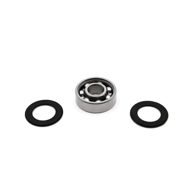 100 st 608- Skateboardlager, Rullager Silver Storlek: 8x22x7mm