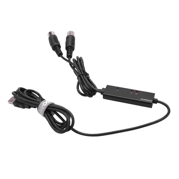 Mtu-10 MIDI til USB-kabel USB MIDI-konverter med indikatorlys FTP-behandlingschip