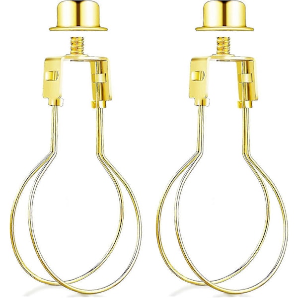 Lampskärm Harphållare Adapter Kit - 2-pack (guld)