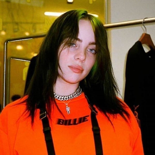 Billie Eilish Halsband Hänge i Rostfritt Stål (silver, 1 st)