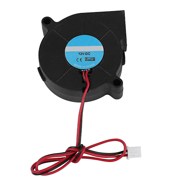 DC 50*50*15mm Turbo Blæser Køleventilator til 3D Printer (12V)