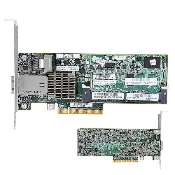 Smart Array-kort 6 GB/s transmissionshastighed 512 MB cache PCIe til SAS-controller til HP P222 633537‑001
