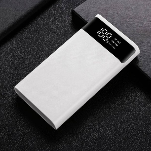 18650 Batteri Power Bank Boks 5V 2.1A LCD Display 20000MAh Strømbrett for 6X18650 Batteri DIY Strøm