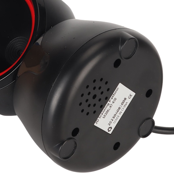 Skrivebordsstrekkodeskanner Global lukker LED-indikator Hurtigtoner Stort vindu Strekkodeleser for QR Marked Bank Butikk