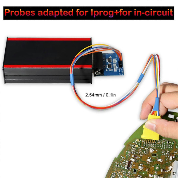 5 kpl Koetin Adaptersarja, toimii ilman juottamista, sopii Xprog/iProg ECU:lle