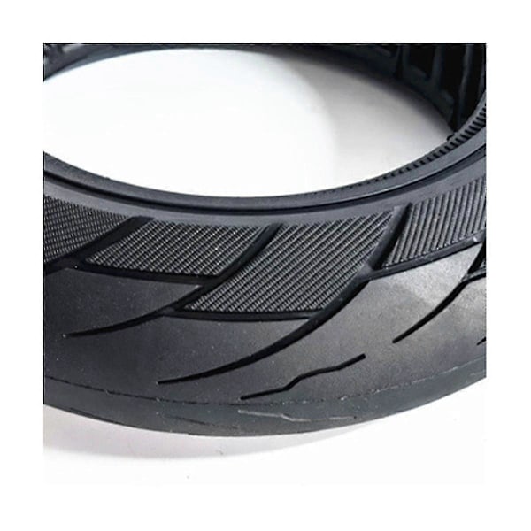 10x2.50-6.5 Hul hul solid dæk Max G30 Elektrisk scooter 60/70-6.5 Honeycomb Solid dæk Sort 1100g