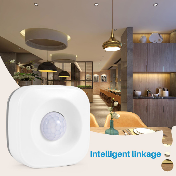 Smart Zigbee PIR Bevægelsessensor Understøtter Tuya Smart Life App Ifttt Til Amazon 2nd Plus Fungerer Med Tuya