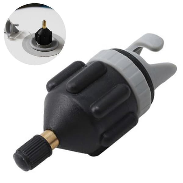 Oppblåsbar Båt SUP Pumpe Adapter Standard Schrader Konvensjonell Luftpumpe Luftventil Adapter Eikeplatefeste