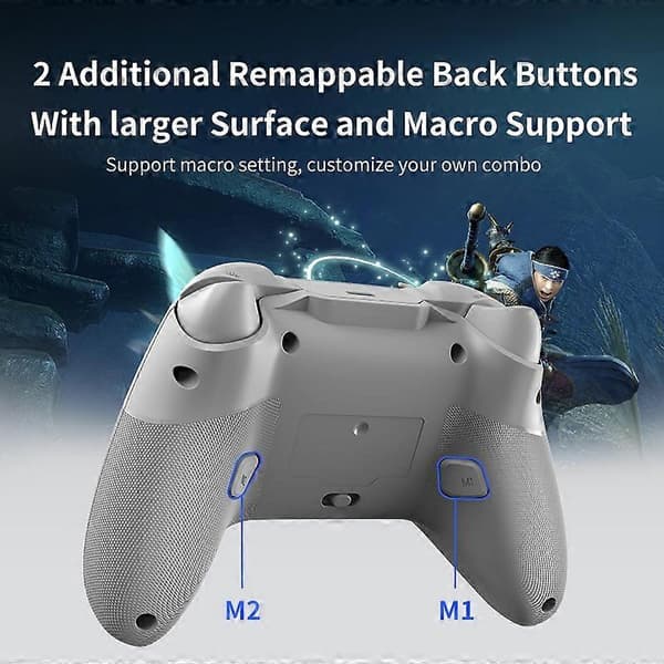 Flydigi Direwolf Trådløs/Kablet 2 Version Gaming Controller Understøtter PC/NINTENDO SWITCH Gamepad til Android/iOS Mobiltelefon