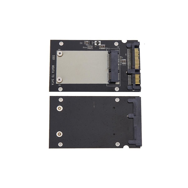 1 stk SSD Solid State Hard Drive Transfer Card MSATA til SATA3.0 Solid State Hard Drive Transfer Box