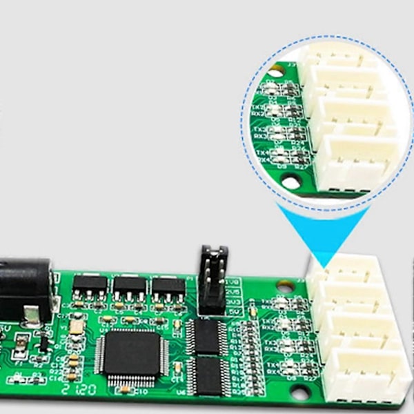 FT4232-4TTL USB til 4-veis TTL-modul FT4232HL UART Seriell Port Modul DC 5V 3.3V 2.5V 1.8V 4 Kanal