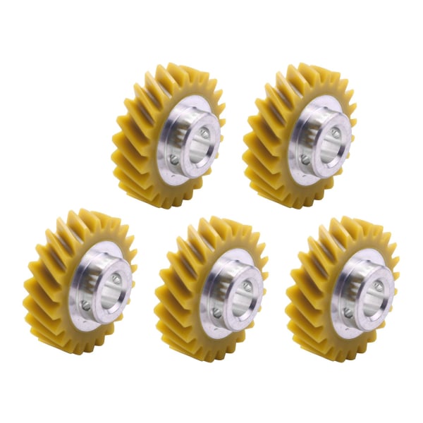 5x W10112253 Mixer Worm Gear Replacement Part Perfectly Fit For Kitchenaid Mixers-replaces 4162897