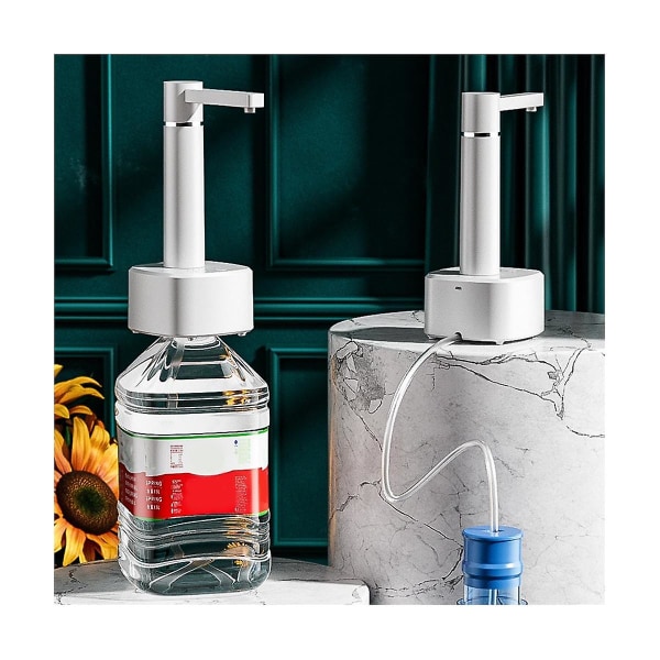Elektrisk vandpumpe dispenser Automatiske drikkevandsflasker Desktop Genopladelig vandpumpe Disp