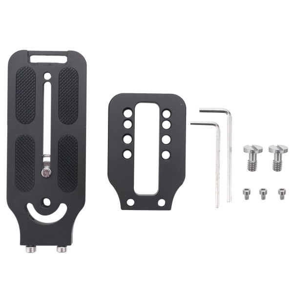 Universalkamera L-brakett hurtigutløser L-plate 1/4 tommers skrue Swiss Vertical Video kompatibel for