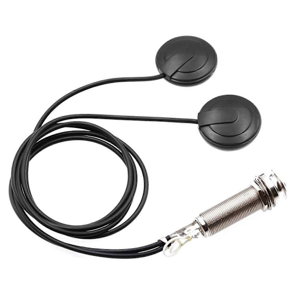 Gitarr Pickup Acoustic Electric Piezo Transducer Mikrofon Kontakt för Gitarr Violin Ukulele Mandolin