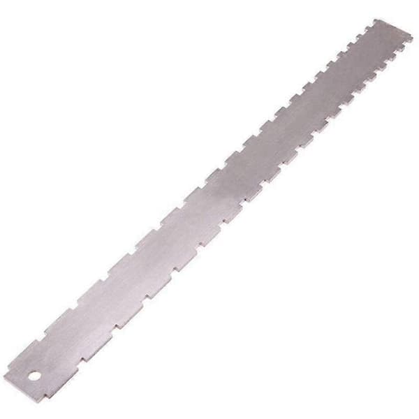 Distanslinjal Set för Gitarr Mätlinjal Metall Elektrisk Gitarr Linjal Rostfritt Stål Gitarrhals R