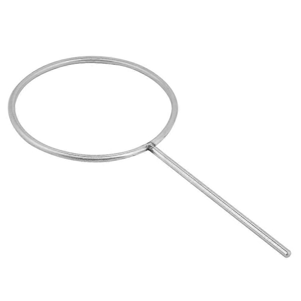 160 mm:n laboratoriossa käytettävä suljettu rengasretortin tuki ruostumattomasta teräksestä
