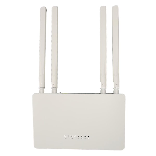 4G LTE Modem Router 4 Antenner 1200Mbps Gigabit WiFi 2.4GHz 5GHz Dual Band WiFi AC1200 Trådløs Router EU Stik 100?240V EU Stik