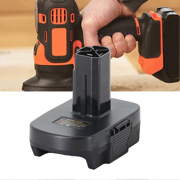 BPS18GL 20V til 19,2V Batterikonverterer Erstatning Sikker Brannsikker ABS Batteriadapter for Porter mengxi