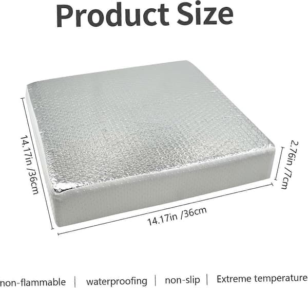 RV Skylight Cover Sommer Vinter Temperaturregulering RV Skylight Isolator med Refleks