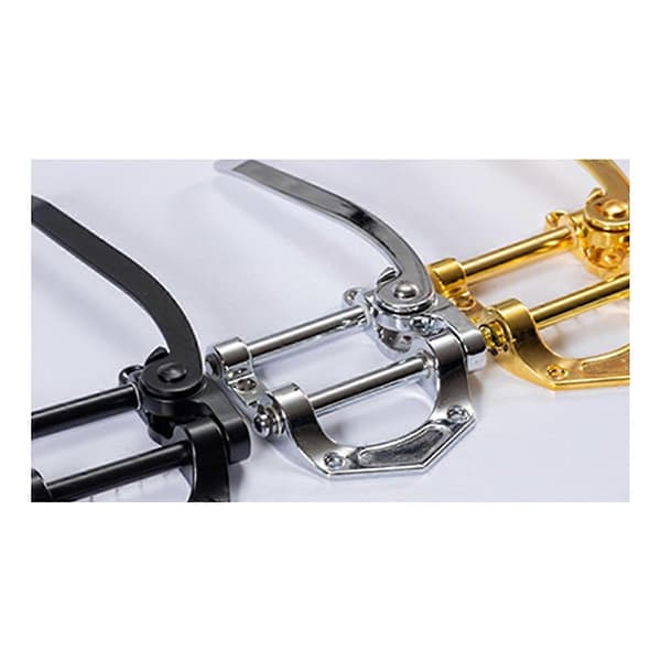 Gitarr Tremolo Vibrato Stall Tailpiece Archtop Kompatibel med SG ES335 LP Elgitarr Universal (Svart)