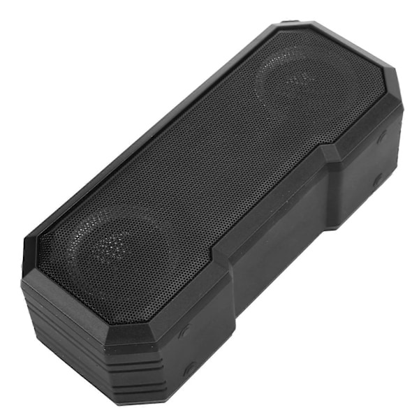 X8 True Wireless Bluetooth 5.0 Högtalare IPX7 Vattentät Luminous Utomhus Subwoofer Svart