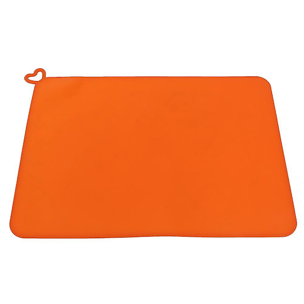 Skridsikker Orange Silikone Måtte til 3D Printer Resin Tilbehør