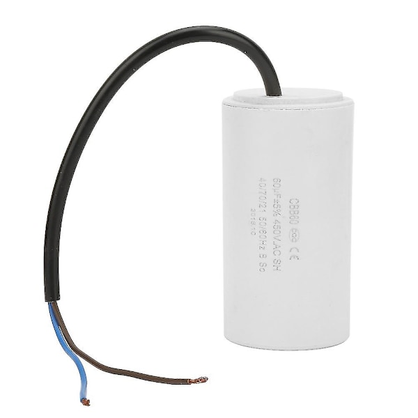 Cbb60 Eco Friendly Motor Running Capacitor 450v 60uf Esr 0.2 For Household Electric Appliance