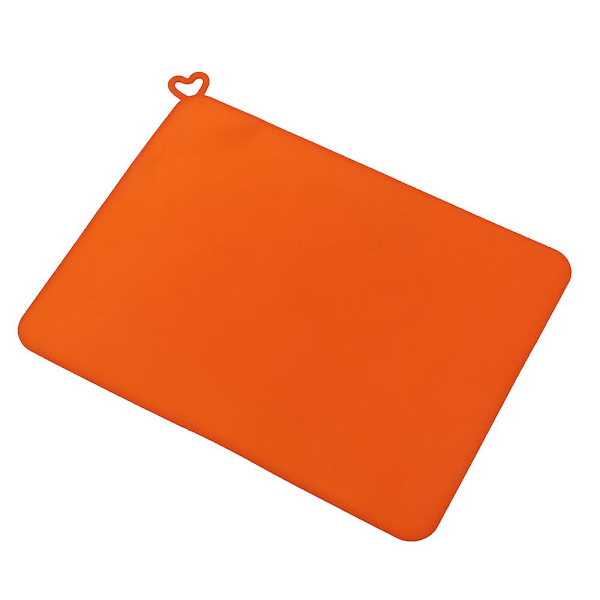 Skridsikker Orange Silikone Måtte til 3D Printer Resin Tilbehør