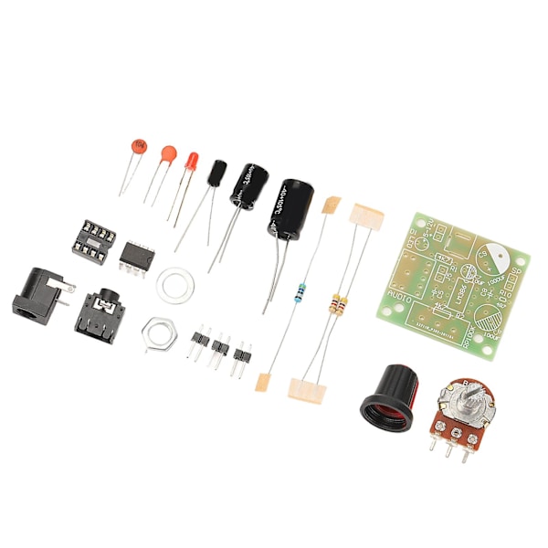 Mini o Forstærker Kit - DIY Modul Board til Smart Elektronik - FR4-A PCB - 3-12V