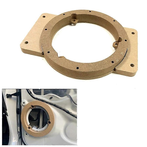 Auton kaiuttimen välike puinen Jimny JB64 JB74 2018-2020 autoäänikaiuttimen asennusrenkaat matto