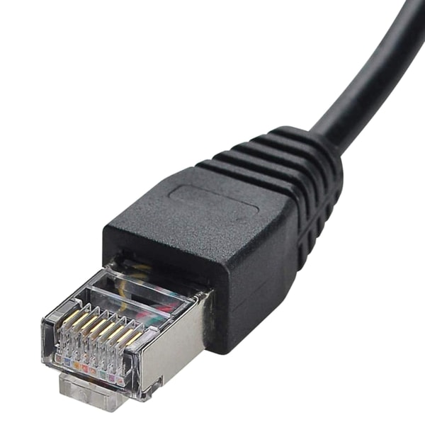 3x RJ45 1 Han til 2 Hun Ethernet Splitter Kabel til Super Cat5, Cat6, Lan Ethernet Netværksforlænger